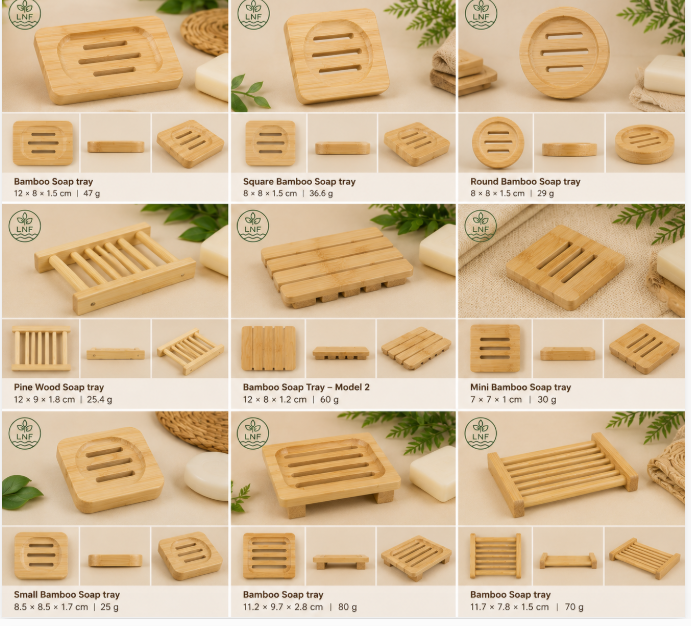 Bamboo Soap Tray