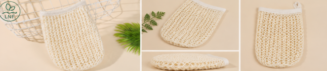 Sisal Peeling Eldiveni